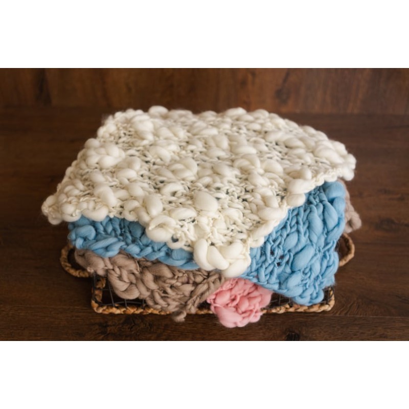 Chunky Knit Merino Baby Blanke - đánh giá và giá Throw Blanket Chunky Knit
