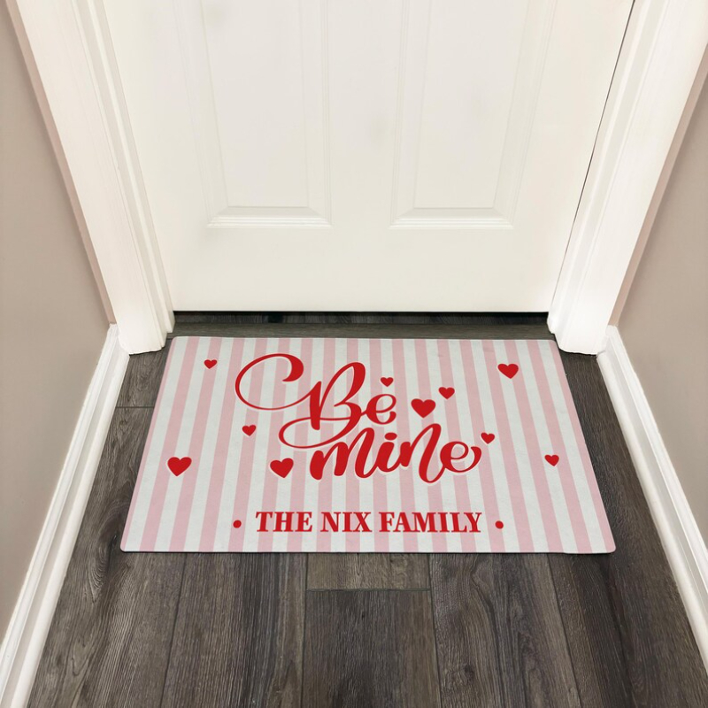 Personalized Valentine Doormat - đánh giá và giá Home Textiles Today Logo