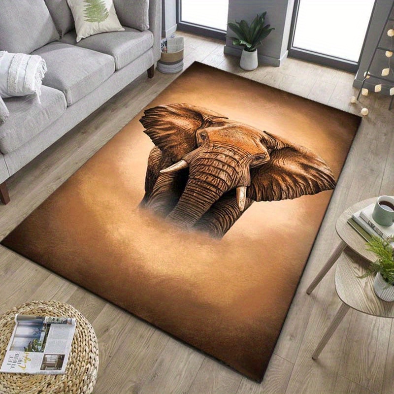 Elephant Portrait Rug for Safa - đánh giá và giá Your Home Textiles
