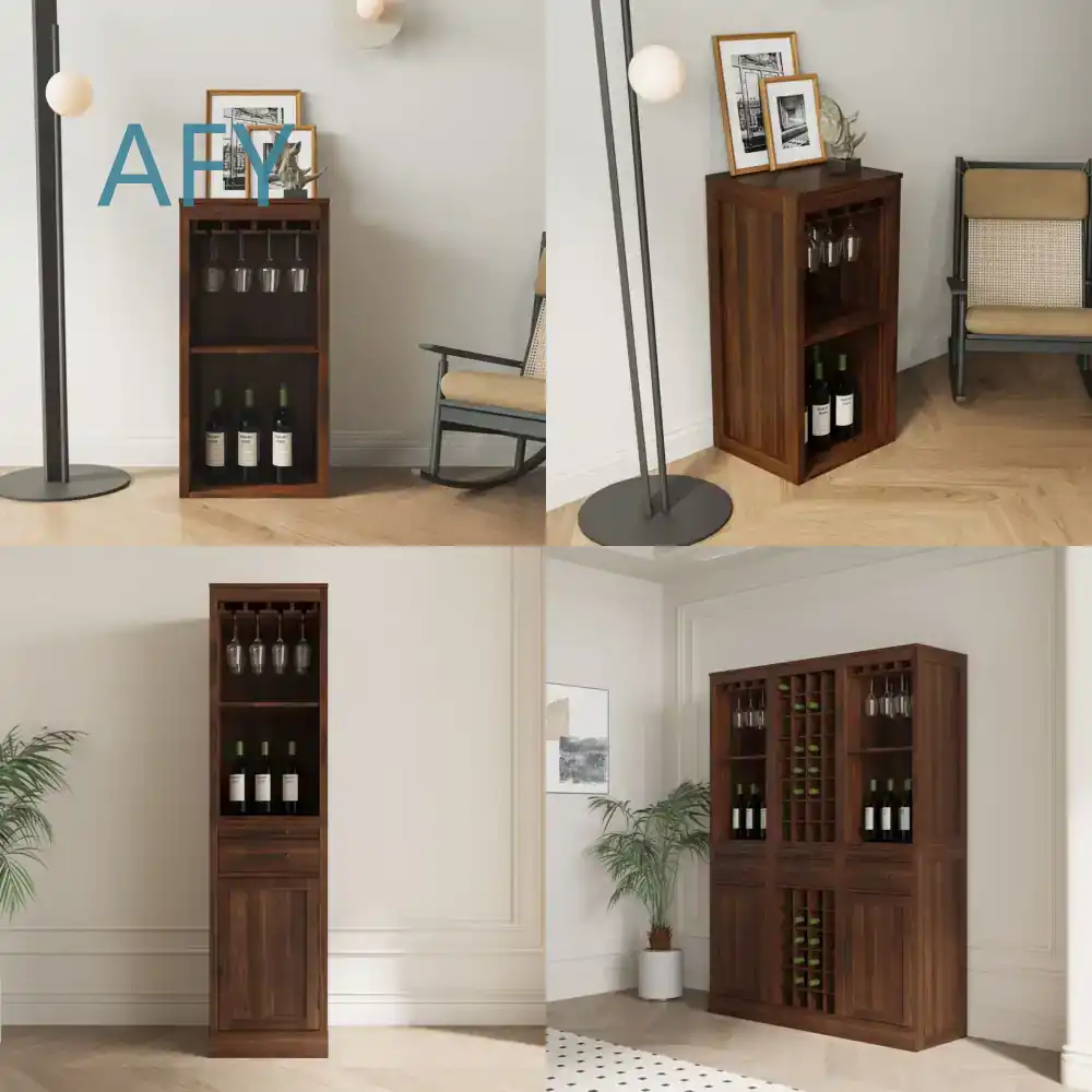 Brown Walnut Color Modular Win - đánh giá và giá Muji Home Storage