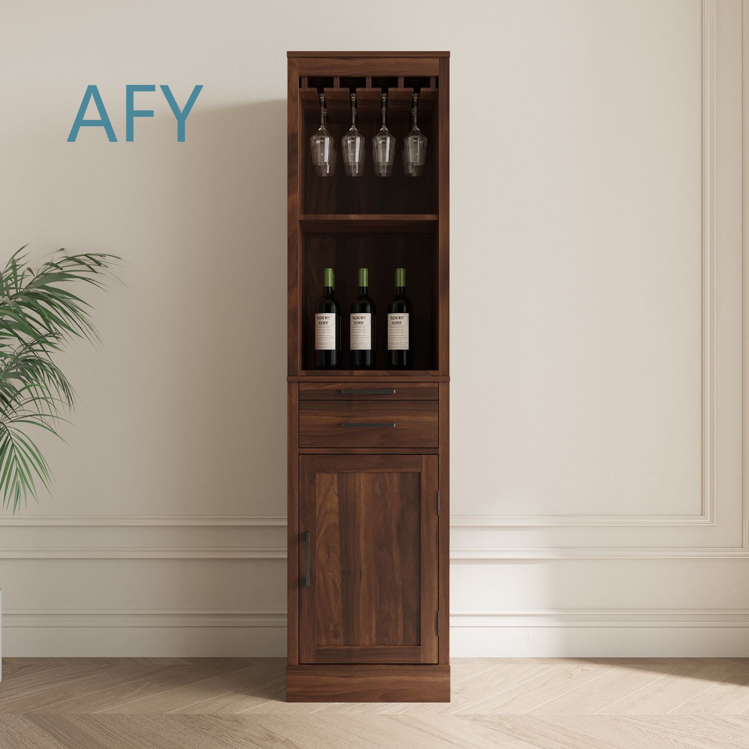 Brown Walnut Color Modular Win - đánh giá và giá Muji Home Storage
