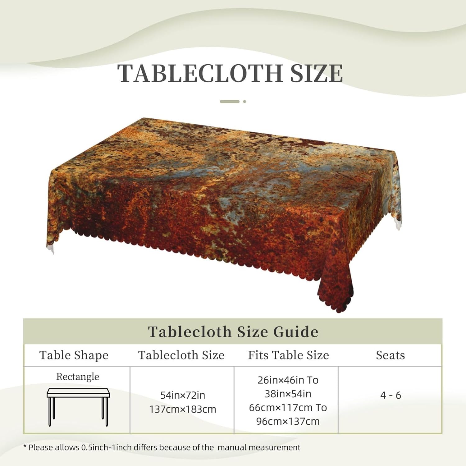 Industrial Brown Rust Metal Ta - đánh giá và giá Home Textiles Industry